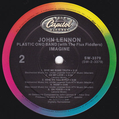 John Lennon : Imagine (LP, Album, RE, RM)