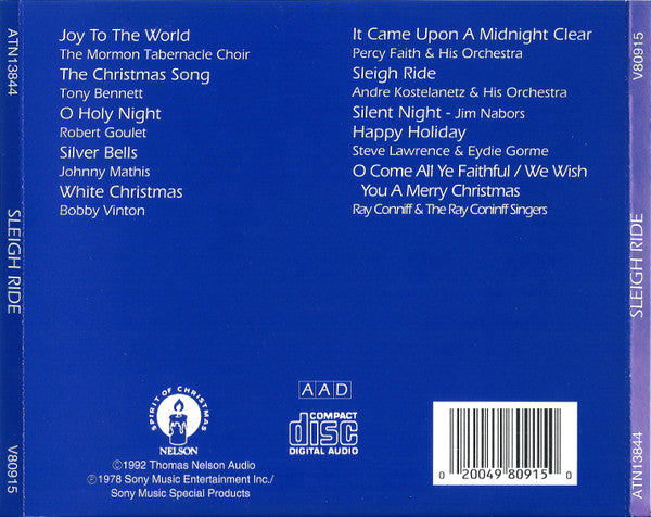 Various : Sleigh Ride (CD, Comp, RE)