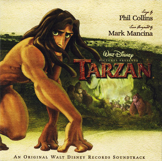 Phil Collins, Mark Mancina : Tarzan (An Original Walt Disney Records Soundtrack) (HDCD, Album, RE)