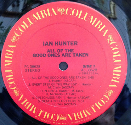 Ian Hunter : All Of The Good Ones Are Taken (LP, Album, Pit)