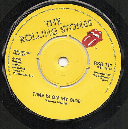 The Rolling Stones : Time Is On My Side (Live) (7", Single)