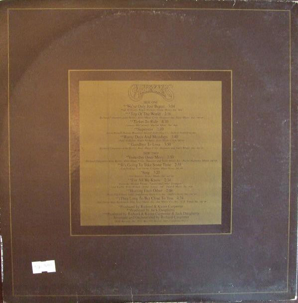 Carpenters : The Singles 1969-1973 (LP, Comp, Club, RE, Ind)