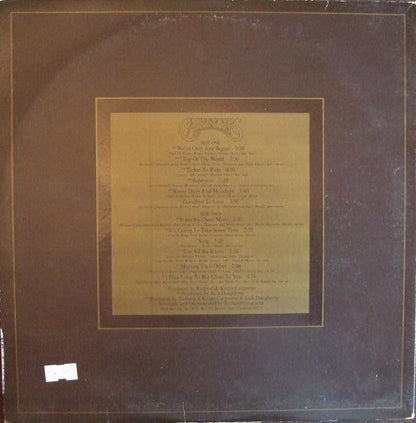 Carpenters : The Singles 1969-1973 (LP, Comp, Club, RE, Ind)