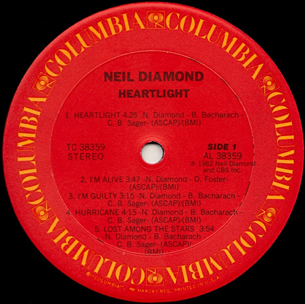 Neil Diamond : Heartlight (LP, Album)