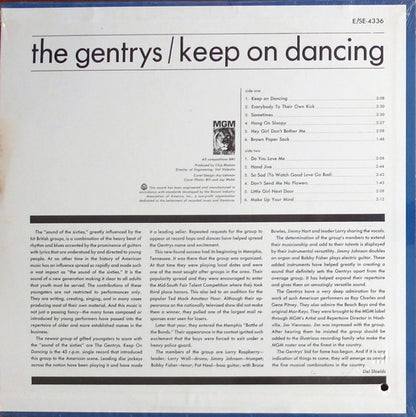 The Gentrys : Keep On Dancing (LP, Album, Mono, MGM)