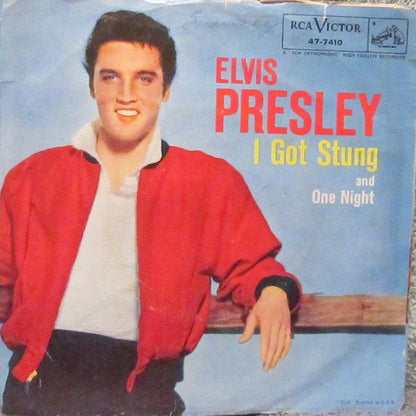 Elvis Presley : One Night / I Got Stung (7", Single, Roc)