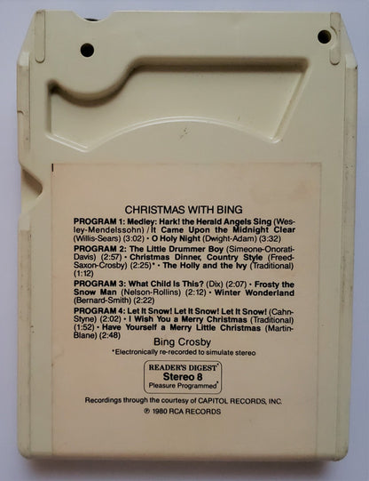 Bing Crosby : Christmas With Bing (8-Trk, Comp)