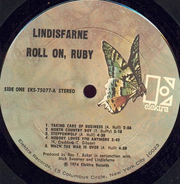 Lindisfarne : Roll On, Ruby (LP, Album)