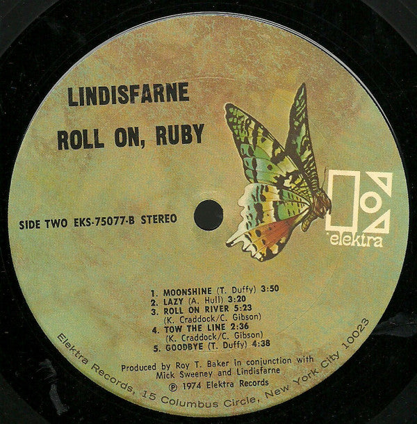 Lindisfarne : Roll On, Ruby (LP, Album)