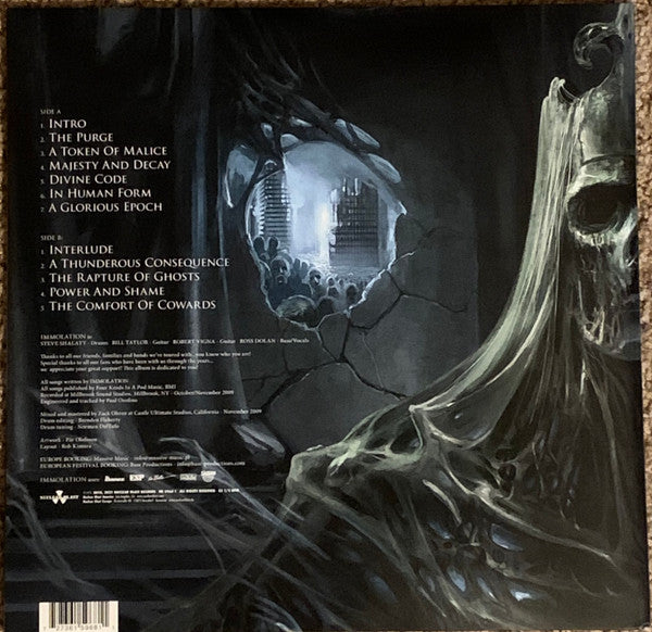 Immolation : Majesty And Decay (LP, Album, Ltd, RE, Lig)