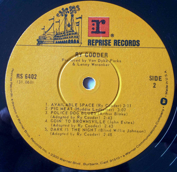 Buy Ry Cooder : Ry Cooder (LP, Album, RE, Win) Online for a great