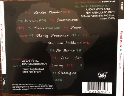 Femi Kuti : Femi Kuti (CD, Album)