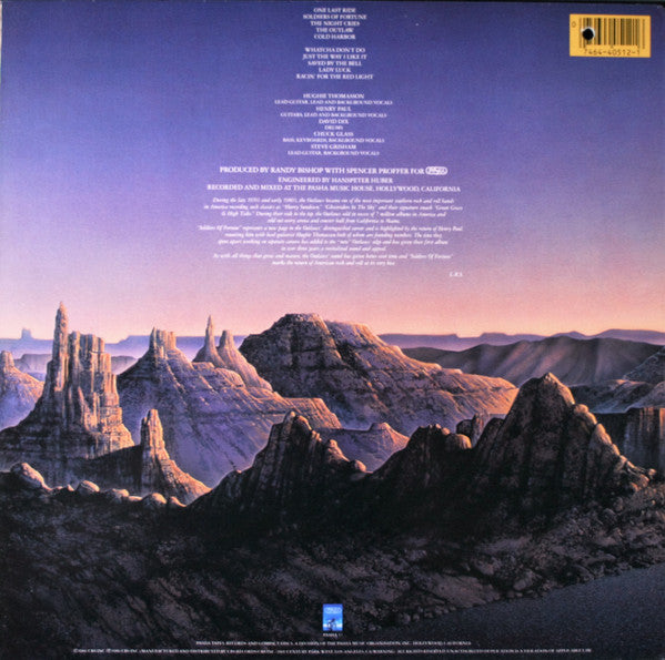 Outlaws : Soldiers Of Fortune (LP, Album)