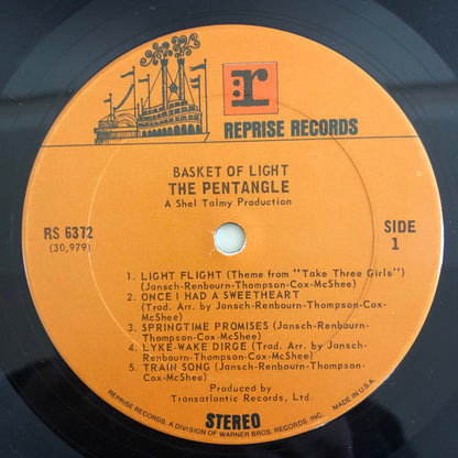 Pentangle : Basket Of Light (LP, Album, RP, San)