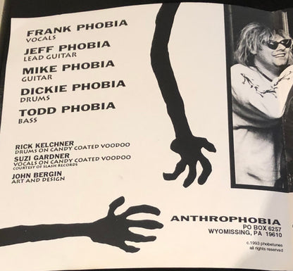 Anthrophobia : Candy Coated Voodoo / Glue (7", Red)