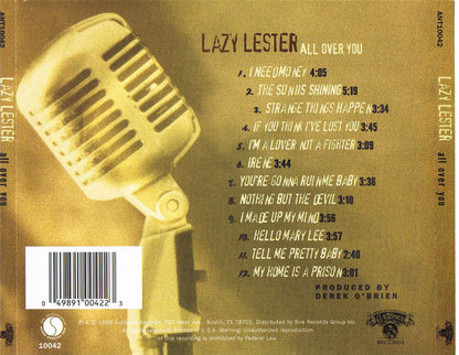 Lazy Lester : All Over You (CD, Album)
