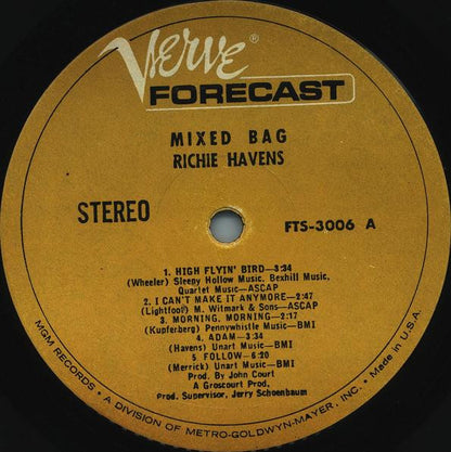 Richie Havens : Mixed Bag (LP, Album)