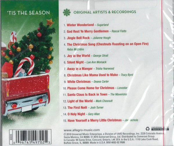 Various : Country Christmas (CD, Comp, RE)