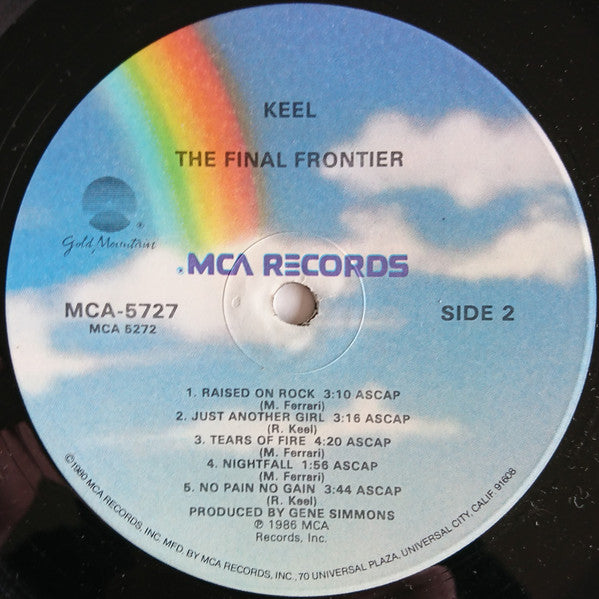Keel : The Final Frontier (LP, Album)