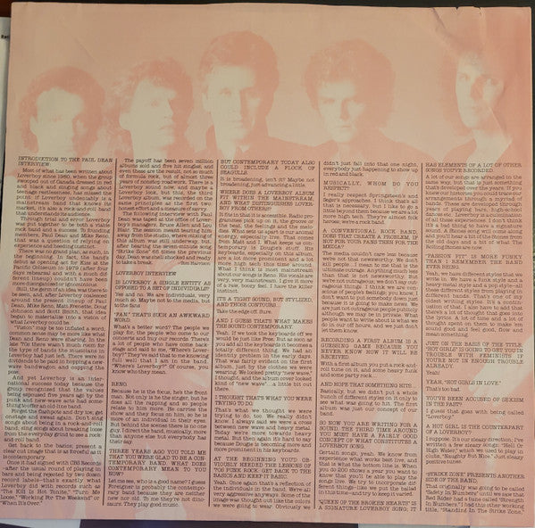 Loverboy : Keep It Up (LP, Album, Car)