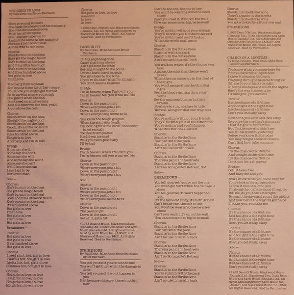 Loverboy : Keep It Up (LP, Album, Car)