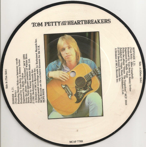 Tom Petty And The Heartbreakers : Refugee (7", Single, Pic)