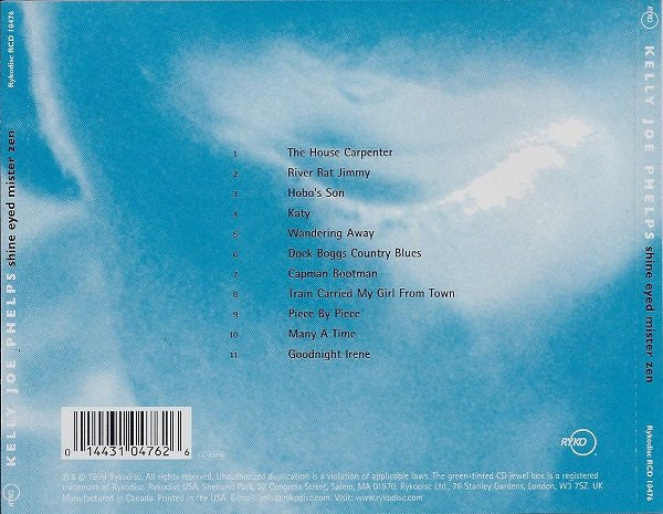 Kelly Joe Phelps : Shine Eyed Mister Zen (CD, Album)