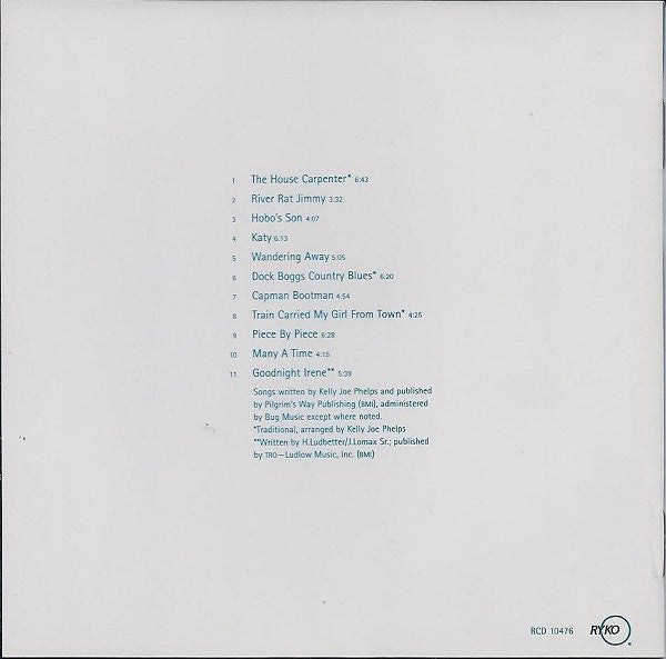 Kelly Joe Phelps : Shine Eyed Mister Zen (CD, Album)