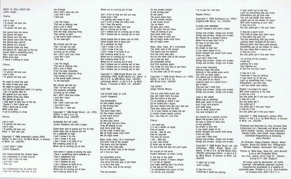 The Moody Blues : The Other Side Of Life (Cass, Album)