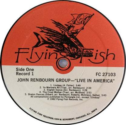 The John Renbourn Group : Live In America (2xLP, Album)