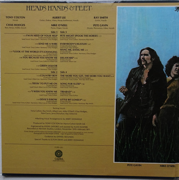 Heads Hands & Feet : Heads Hands & Feet (2xLP, Win)