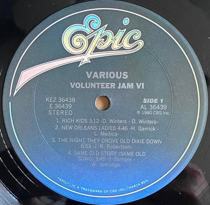 The Charlie Daniels Band : Volunteer Jam VI (2xLP, Album, Pit)