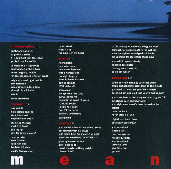 Helmet (2) : Meantime (CD, Album, Club)