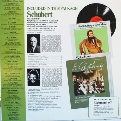 Franz Schubert : The Unfinished Symphony - Symphony No. 5 (LP, Album)