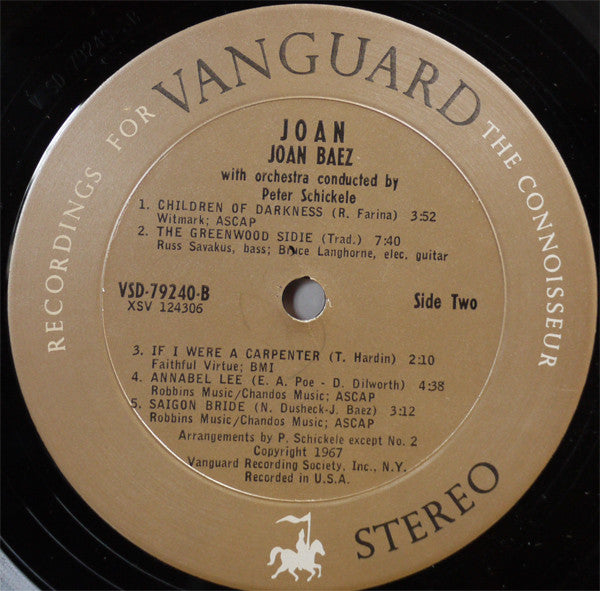 Buy Joan Baez : Joan (LP, Album) Online for a great price