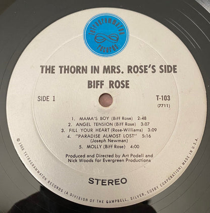 Biff Rose : The Thorn In Mrs. Rose's Side (LP, Album)