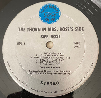 Biff Rose : The Thorn In Mrs. Rose's Side (LP, Album)