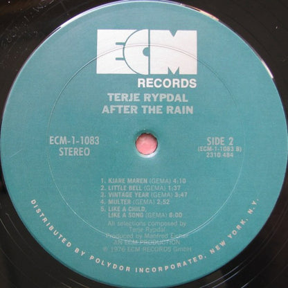 Terje Rypdal : After The Rain (LP, Album)