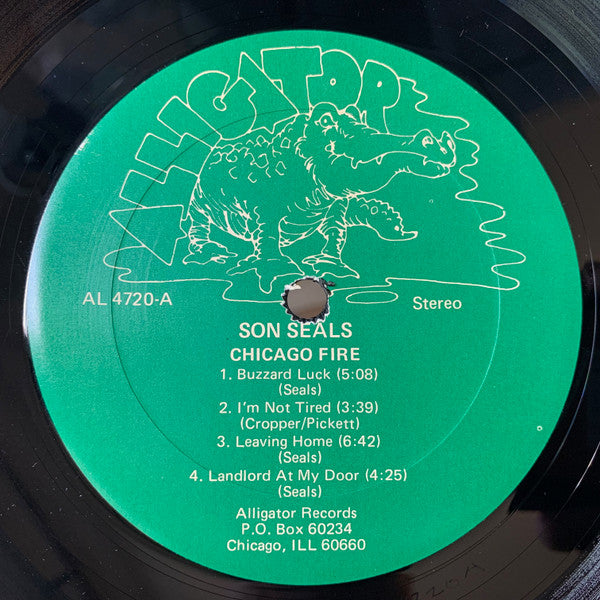 Son Seals : Chicago Fire (LP, Album)