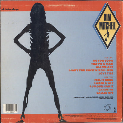 Kim Mitchell : Akimbo Alogo (LP, Album, Spe)