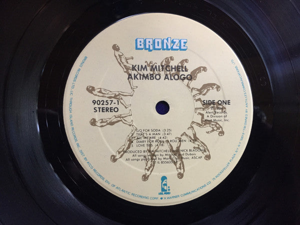 Kim Mitchell : Akimbo Alogo (LP, Album, Spe)