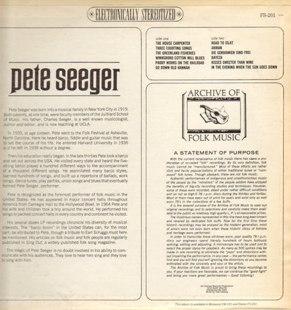 Pete Seeger : Pete Seeger (LP, Album)