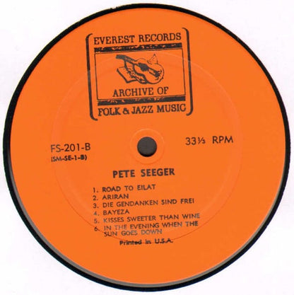 Pete Seeger : Pete Seeger (LP, Album)