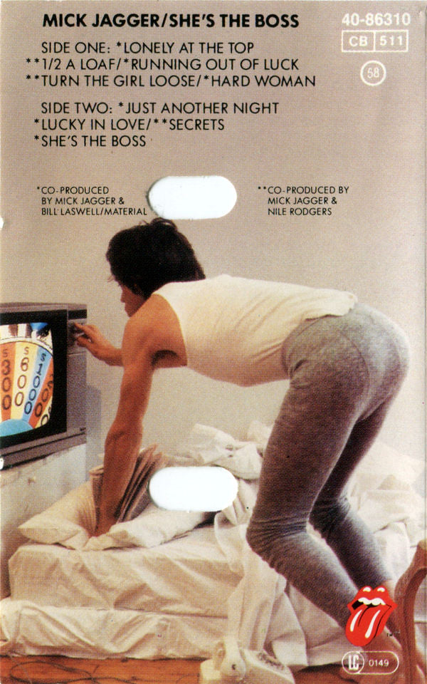 Mick Jagger : She's The Boss (Cass, Album)
