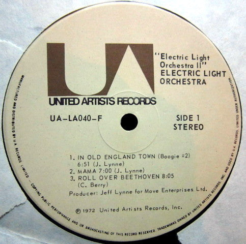 Electric Light Orchestra : Electric Light Orchestra II (LP, Album)