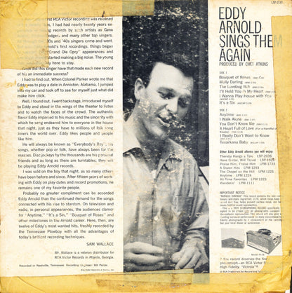 Eddy Arnold : Sings Them Again (LP, Album, Ind)