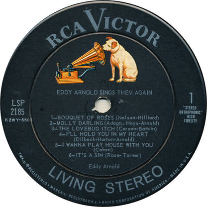 Eddy Arnold : Sings Them Again (LP, Album, Ind)