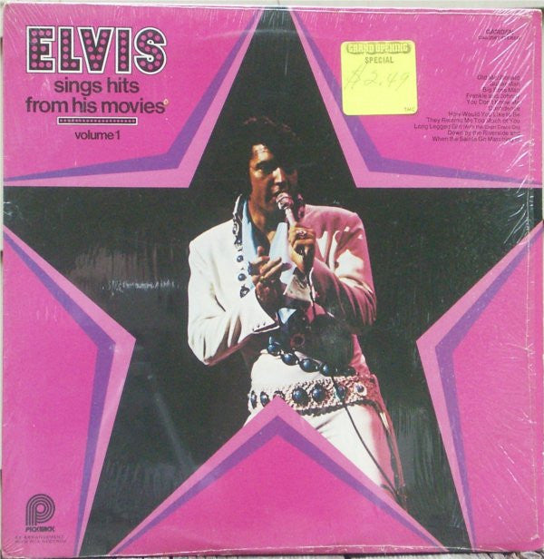 Elvis Presley : Elvis Sings Hits From His Movies (Volume 1) (LP, Comp, RE, Kee)