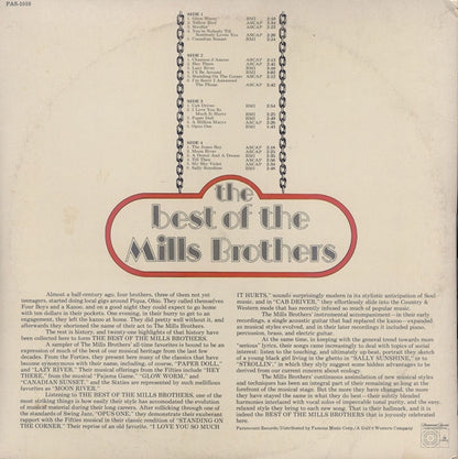 The Mills Brothers : The Best Of The Mills Brothers (2xLP, Comp)