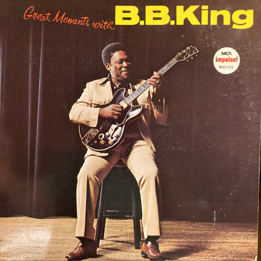 B.B. King : Great Moments With B.B. King (2xLP, Comp, Club)